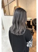 バレイヤージュ/ホワイト