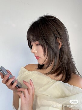 バンクスヘアー(BANK'S HAIR) 軽やかモカブラウン×ハッシュカット