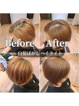 アットティー 金沢文庫(at tee...) 【白髪を隠さず、デザインする】