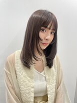 エアー 横浜(AIR)&nbsp;【湯田】ミディアムツヤレイヤー