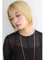 ヨイン 四谷三丁目(YOIN)&nbsp;【30代】ハイトーン風×束感ショート