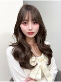 【松澤美穂】透明感モテヘア