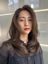 ロック(rock) レイヤー/レイヤーカット/顔まわり/顔周りカット/透明感カラー