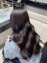 エクラバイナチュラル(eclat by Natural)&nbsp;ブリーチなしのカシスピンク／透明感カラー