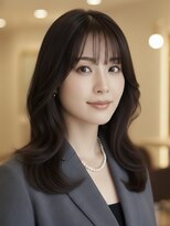 ビュートリアム 福岡(BEAUTRIUM) "大人女性にオススメ"艶髪セミロングヘア【福岡/天神】