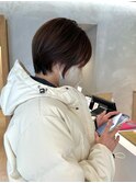 ナチュラルだけど女性らしい小顔ショート