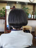 ヘアーサロンアキノ ショートボブ