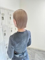 パプスドコワフュール 甲子園口店(Pap's de coiffeur)&nbsp;西宮美容室/甲子園口美容室/パプス甲子園口/ハイトーンボブ