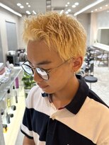 ブルニール 中崎町(BLEUNIR) スパイキーショート/ブリーチカラー