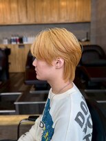 ソイクフ(SOY KUFU) マレットヘアメンズウルフセンター分け/東伏見/田無