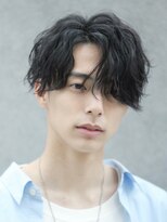 アイトーキョー 名古屋栄(AI TOKYO)&nbsp;ニュアンスパーマ/フェザーパーマ/センターパート/名古屋/栄