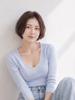 レミエ(lemie)の写真/【latteのカット】ハイキャリアスタイリストが悩み、骨格、毛流を見極めてカット☆あなたの"理想"を叶える