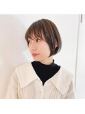 ナチュラルショートボブ
