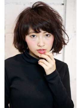 ノラ ヘアーサロン(NORA HAIR SALON) NORA【ERI】ズボラさん大歓迎◎暗髪小顔デジタルパーマボブ