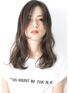 ヘアサロン ガリカ 表参道(hair salon Gallica) ☆ グレージュ ＆ 外国人風ウェーブ ☆ 小顔 semi-long☆