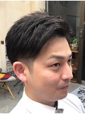 ツーブロックビジネススタイル