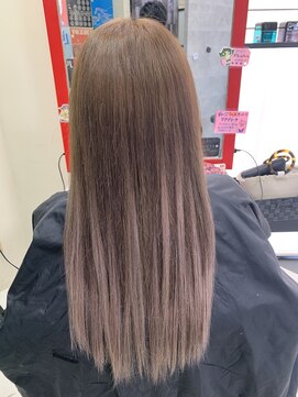 アイスキャンディー スパイス(Ice Candy SPICE) エクステで作る　バレイヤージュスタイル