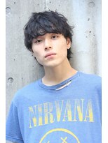 ブークル(boucle)&nbsp;マットな質感の無造作パーマウルフ