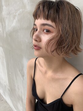 ソルトウォーター(SALT WATER) 外国人風ミニボブナチュラルベージュ
