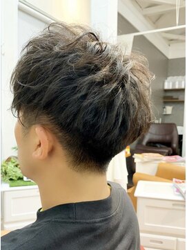 ベルボワット(HAIR FRANKY Belle Boite) ツーブロックの爽やかヘアー