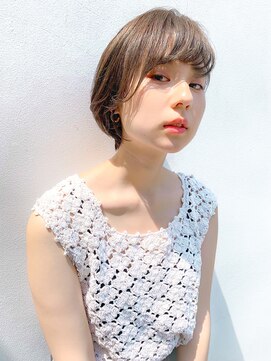ネイヴィル オモテサンドウ(navile omotesando) 【yuka】アッシュグレージュショート20代30代40代