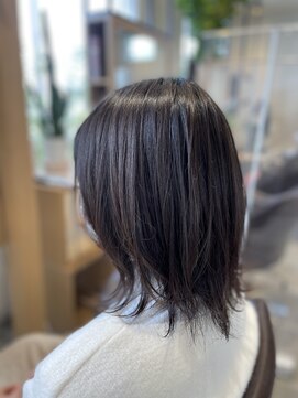 サロンドポプリ 志都美(salon de poupuri) 少し長めのベルボブ