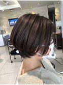 長めショートボブ