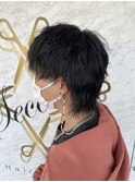 Second × ウルフカット