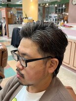 アポロカットステージ 相模大野店&nbsp;アップバング/ツーブロックマッシュ<理容室>[メンズ/相模大野]