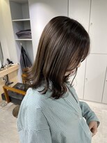 ニコフクオカヘアーメイク(NIKO Fukuoka Hair Make) 福岡天神/シークレットハイライト/ハイライト/グレージュカラー