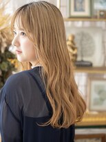 カバーヘア ブリス 志木南口駅前店(COVER HAIR bliss)&nbsp;外国人風オンブレハイライトゆるふわカールa志木10代20代30代