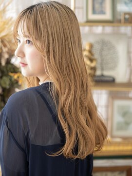 カバーヘア ブリス 志木南口駅前店(COVER HAIR bliss) 外国人風オンブレハイライトゆるふわカールa志木10代20代30代