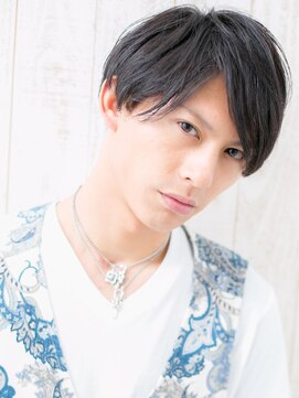 トニーアンドガイメン ホテル京阪仙台店(TONI&GUY MEN) ビジネスシーンでも好感度大!ネイビーブラック束感ショートh仙台