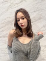 くびれヘアワンカールレイヤー簡単スタイリング伸ばしかけヘア