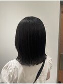 韓国ヘア 韓国ボブ 髪質改善 黒髪 暗髪 ガーリーヘア 池袋