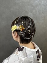 アールトゥーヘアー(art To Hair)&nbsp;袴セット/卒業式ヘア/ショートヘア/10代20代