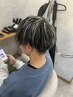 【NATSUKI限定】ホワイトメッシュ×カット×髪質改善TR24000→19000