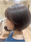 ☆ふんわりショートボブ☆/質感再整カラー