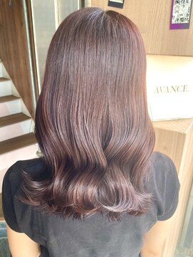 アヴァンス 天王寺店(AVANCE.) 艶感カラー×チェリーピンク