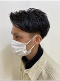 【2ブロック刈り上げ ビジネススタイル/30代40代50代60代】
