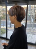 ハンサムショート+ベージュ
