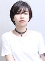イル(ill)&nbsp;ショートヘア レイヤーカット ひし形 ダークアッシュ 大須