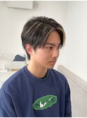 ハイライト少なめセンターパート【suiw】昭和町/天王寺/阿倍野