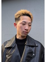 クフィア メンズフェード カンポ 天王寺(CUFFIA MENSFADE CAMPO) スパイキーショート×フェード