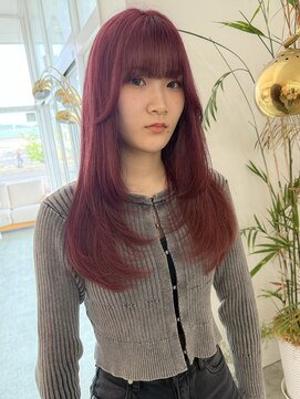 ユラギフロムユイマァル 水島店(YURAGI from YUIMARL) ハッシュカット20代30代フェアリーレイヤーハイレイヤーウルフ