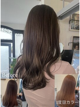 アンプラグド(unplugged) 赤み消しベージュカラー