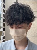 ツイスパ/縦落ちツイスパ/刈り上げショート