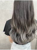 【グラデーションカラー♪♪】ライトグレー♪♪