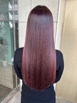 ミラージュ 市原(Miraju)&nbsp;カシスカラー/フェイスフレーミング/グランマッシュ[市原]