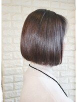 松本平太郎美容室 国立店&nbsp;40代50代60代×前下がりボブ×イノアカラー